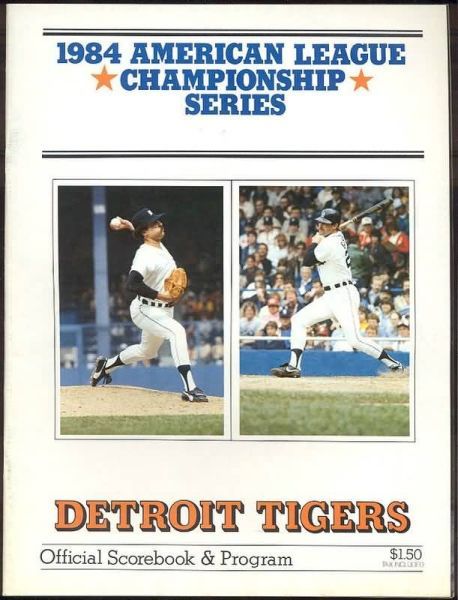 PGMAL 1984 Detroit Tigers